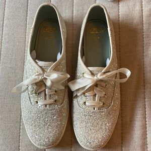 Size 8.5 purchased for wedding but never worn.